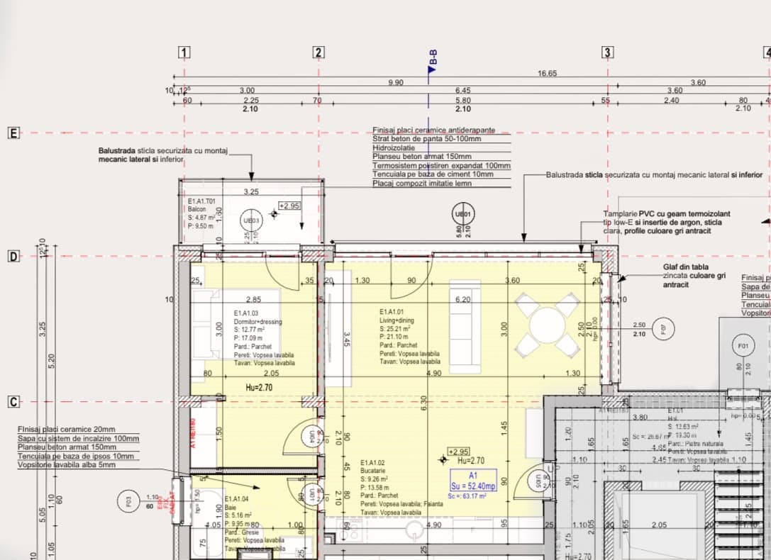 Planul apartamentului Élan