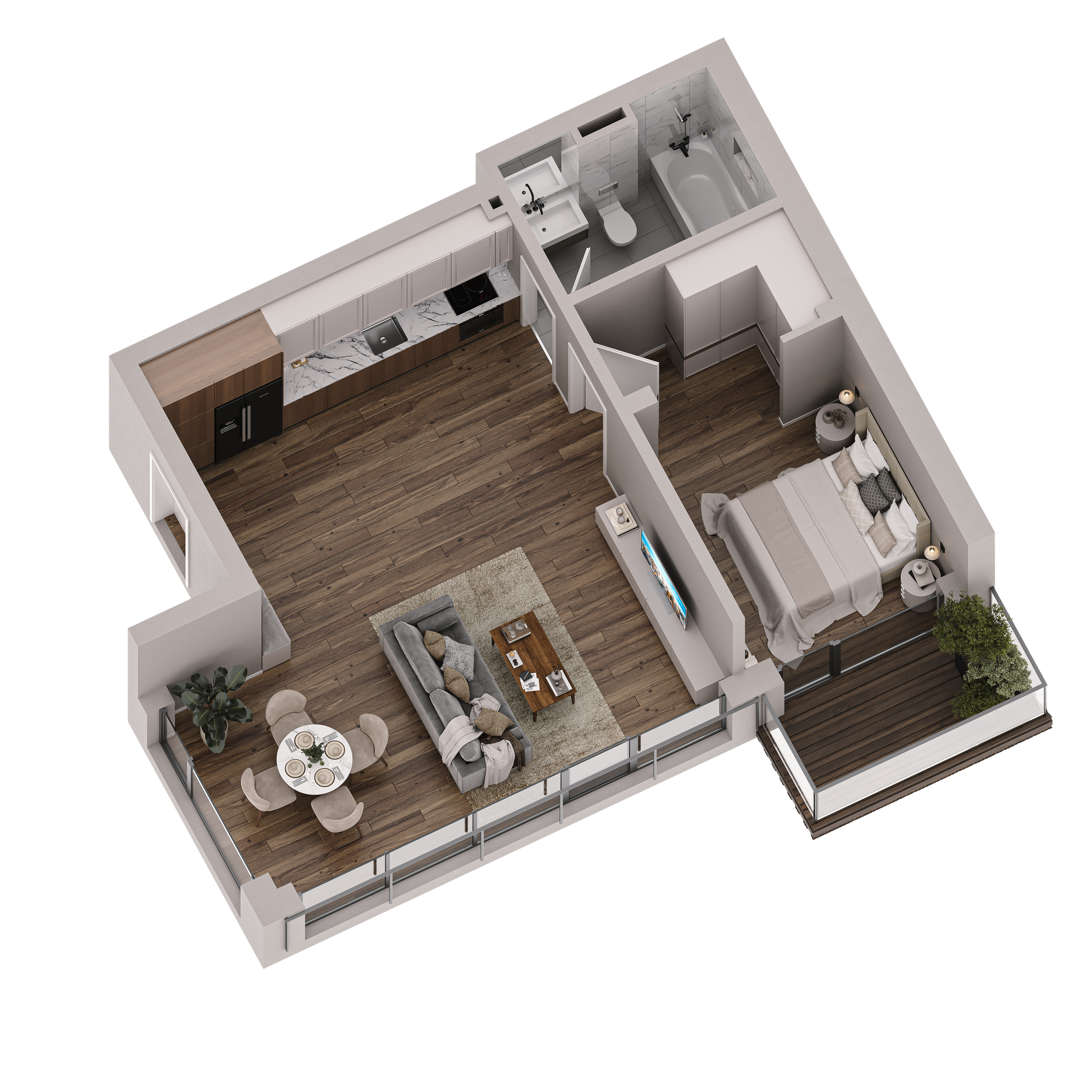 Apartamentul Élan