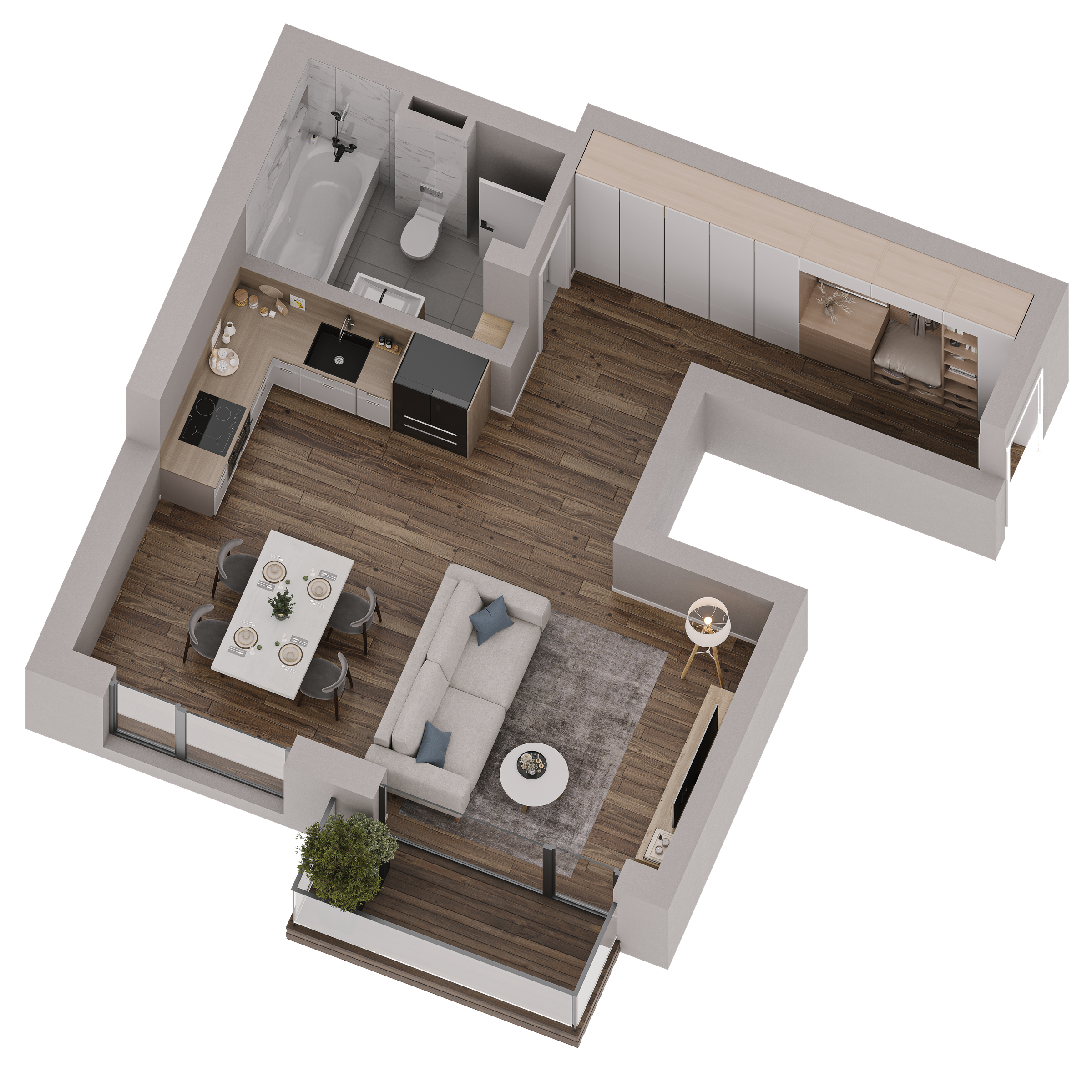 Apartamentul Blanche