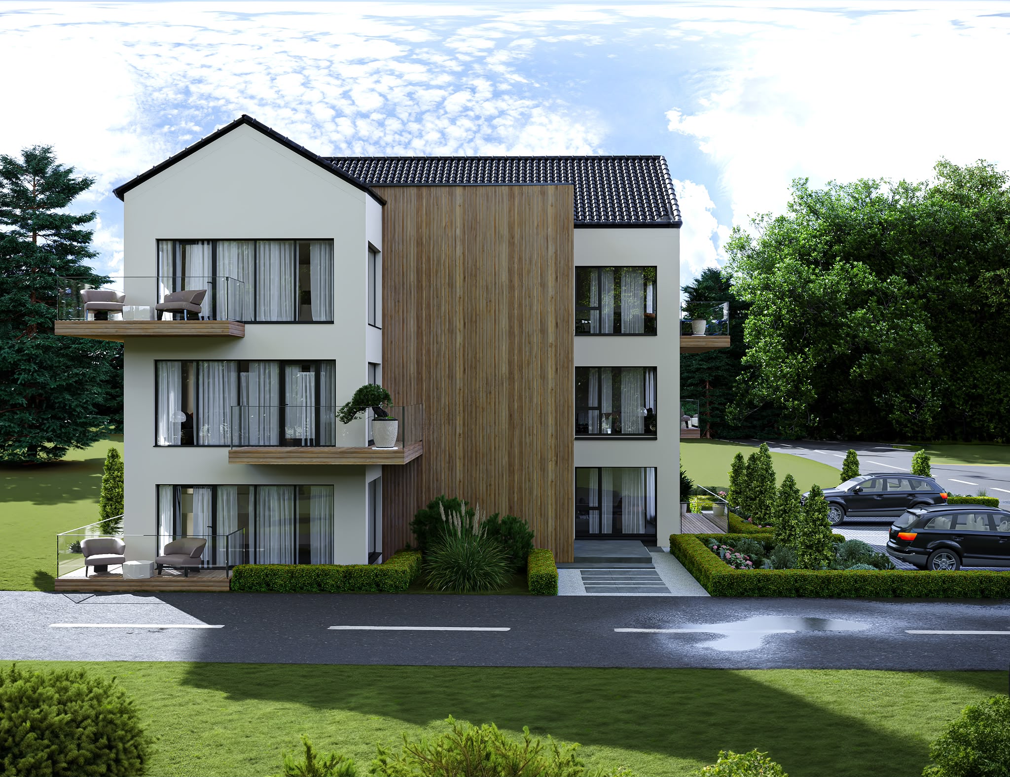 Lodge Park Boutique Apartments – atmosferă montană