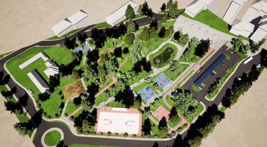 Parc modern
